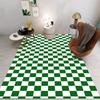 Checkerboard Grid Carpet Cartoon Living Room Bedroom Kitchen Sofa Table Balcony Rug Non-slip Washable Mat Home Ornaments INS