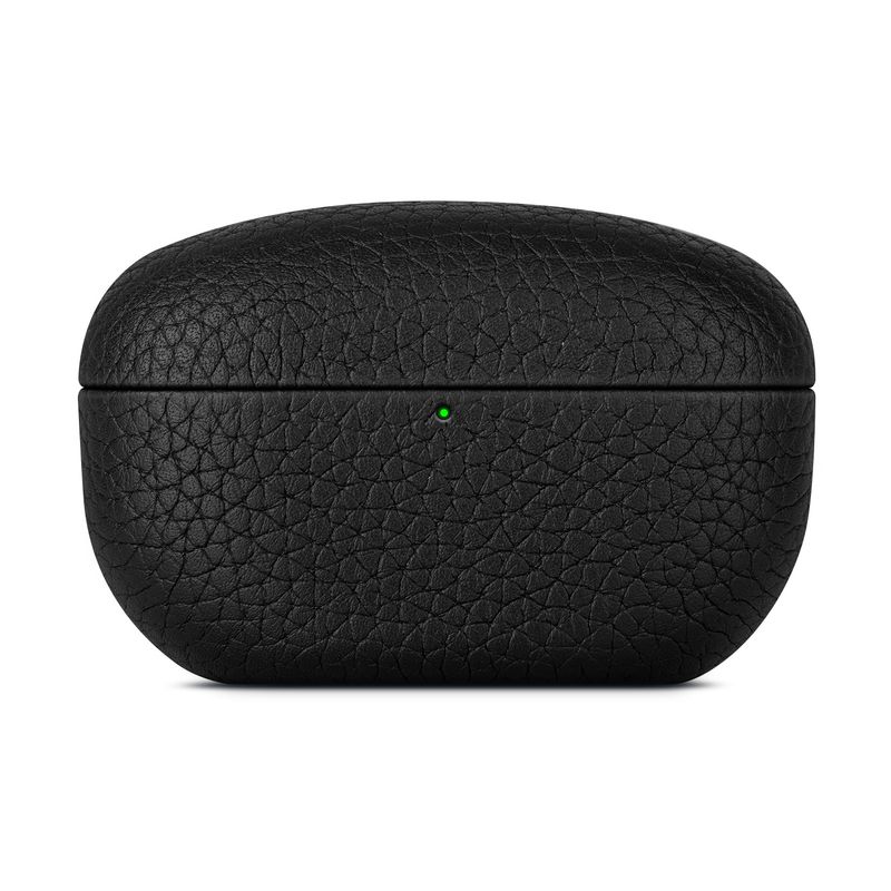 

Applicable to Sony Sony WF-1000xm5 Leather Protective Case Cowhide Wireless Bluetooth All-Inclusive Earphone Case Portable Sony Sony WF-1000xm5 Black(Litchi grain)