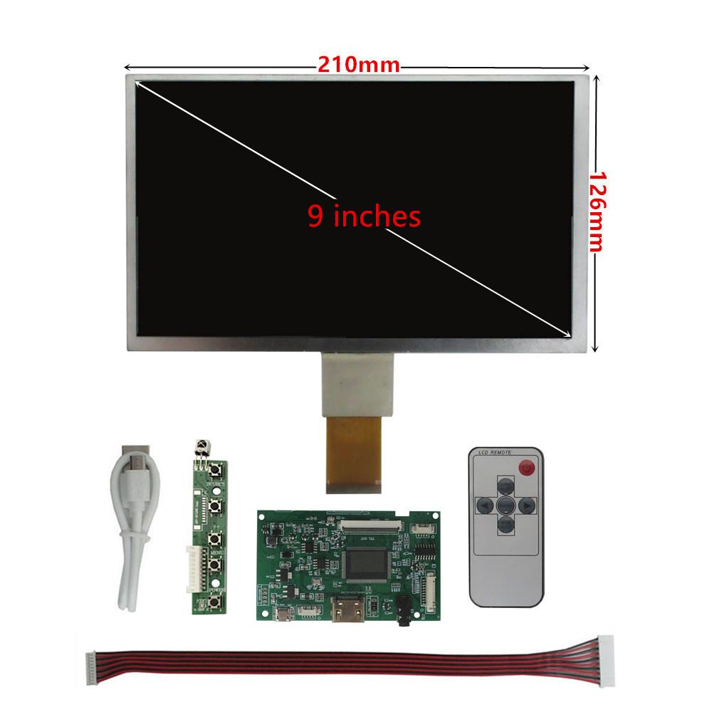 9palcový HD LCD displej HDMI kompatibilní řídicí deska pro přenosné displeje Raspberry Pi PC notebooků mini počítačů