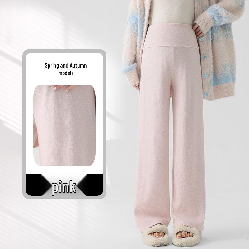 

Improved Non-Sag Maternity Wide-Leg Pants with Loose Drape - New Support-Free Design 3XL