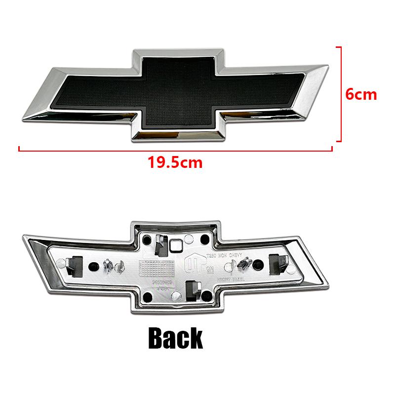 Car Front Bonnet Badge Rear Trunk Stickers for Chevrolet Logo Classic Cruze Malibu XL Cavalier Trax Auto Captive Aveo Sonic Sail
