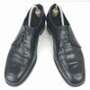 80s-90s Vintage USA FLORSHEIM Leather Goodyear Welt U-tip 28.0 Black Dress Business shoes(USED)