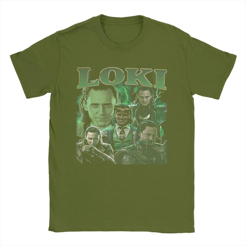 Loki Laufeyson Unisex T Shirt Vintage Tee Shirt Short Sleeve Crew Neck TShirt Cotton Original Clothes