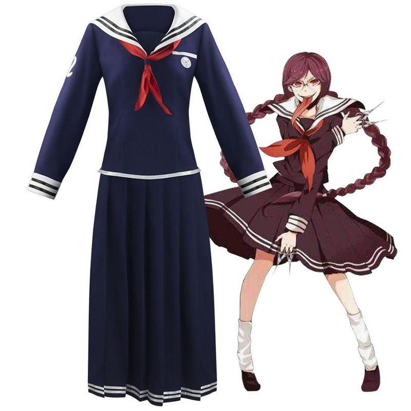 Danganronpa Cosplay Costume - Fukuoka Touko Clothing Cosplay Anime Outfit