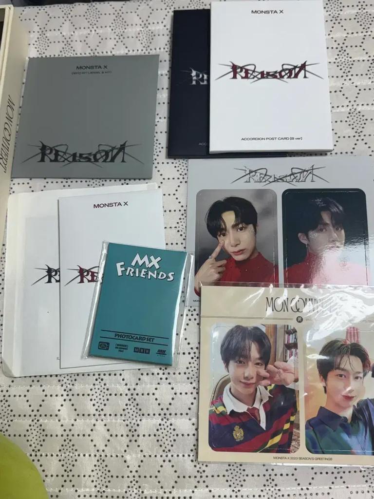 MONSTA X (Bundle) Hyungwon Pocari Cycle Pop-up Set, Photo Ticket Set, Deco Key