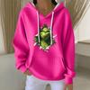 Women's Fashion Casual Christmas Angel Print Pullover Long-Sleeve Sweatshirt