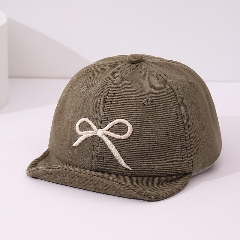 Cute Bear Kids Baseball Cap With Sunshade For Spring Autumn Playtime