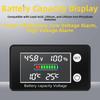 Multi Display Battery Thermostat with Voltage and Temperature Control for DC 10V 100V Suitable for Lithium and Acid Batteries