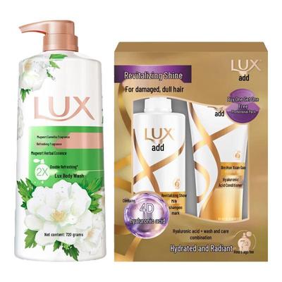 LUX Gel Douche à l'Armoise & Soin Capillaire Revitalisant Pack Valeur