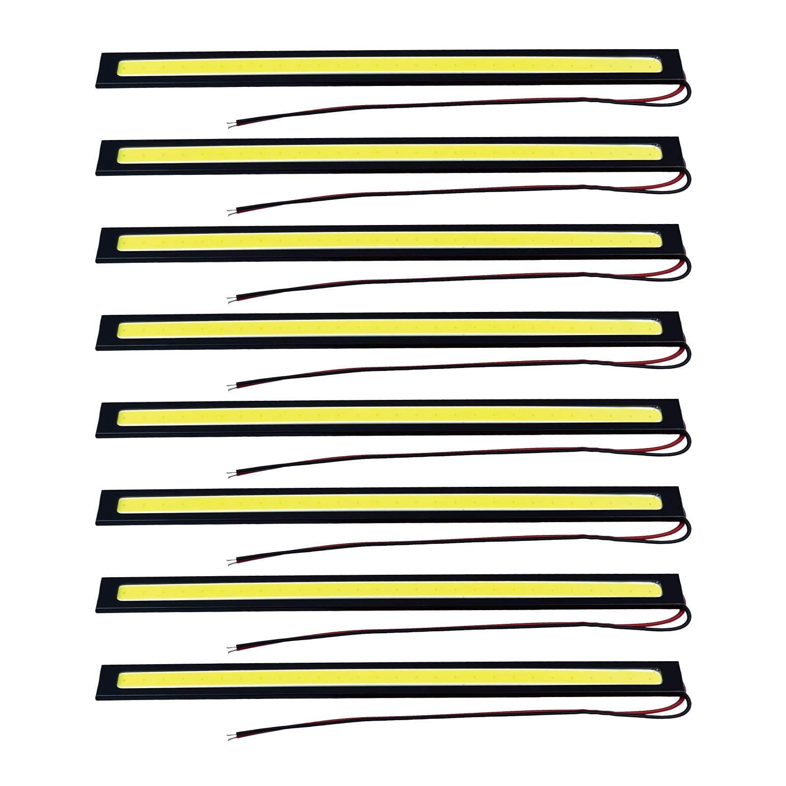 

Светодиодная тонкая лампа дневного света Crown Doris, 12 В COB, взрывной свет, водонепроницаемая, пыленепроницаемая, Set of 8 белый