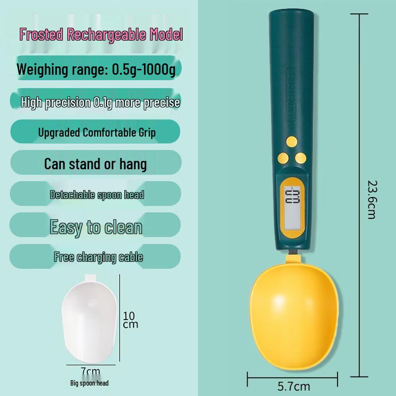 

Rechargeable Digital Measuring Spoon Scale