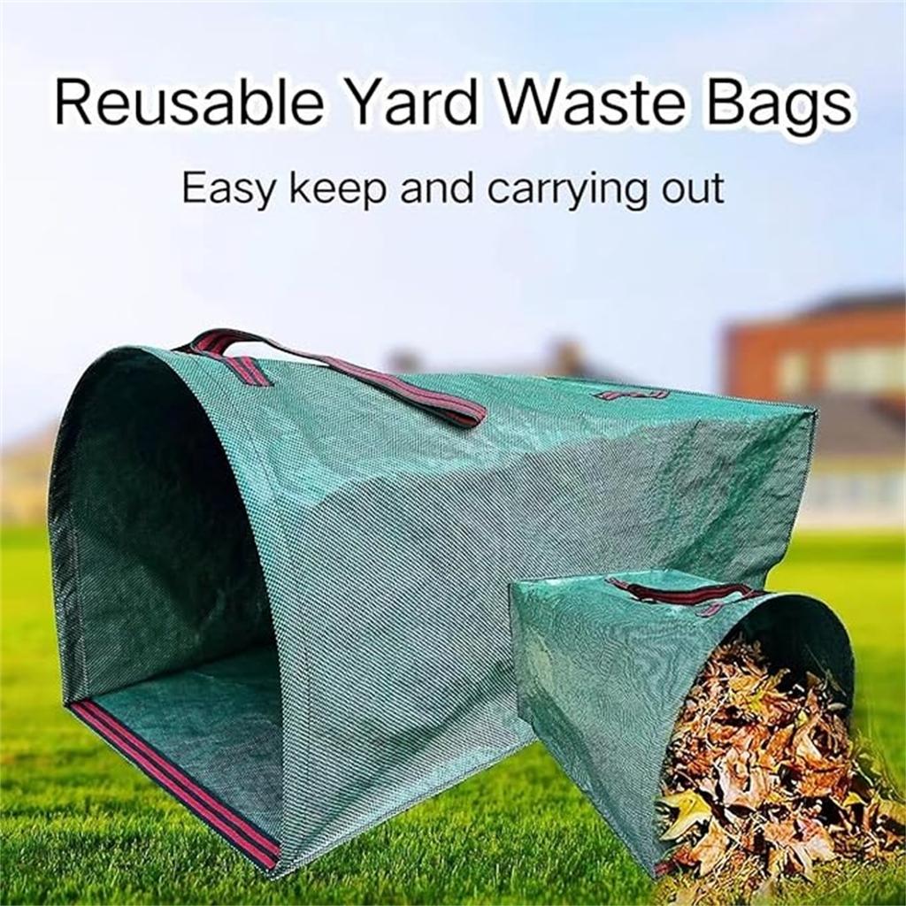 Garden Leaf & Garbage Collection Bag – Semi-Circular Dustpan Compatible, Leaf Storage and Outdoor Cleaning Bag