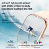 1.9" Men Blue Tooth Call Sports Fitness Smartwatch Waterproof Bracelet Heart Rate Voice Assistant Women Smart Watch