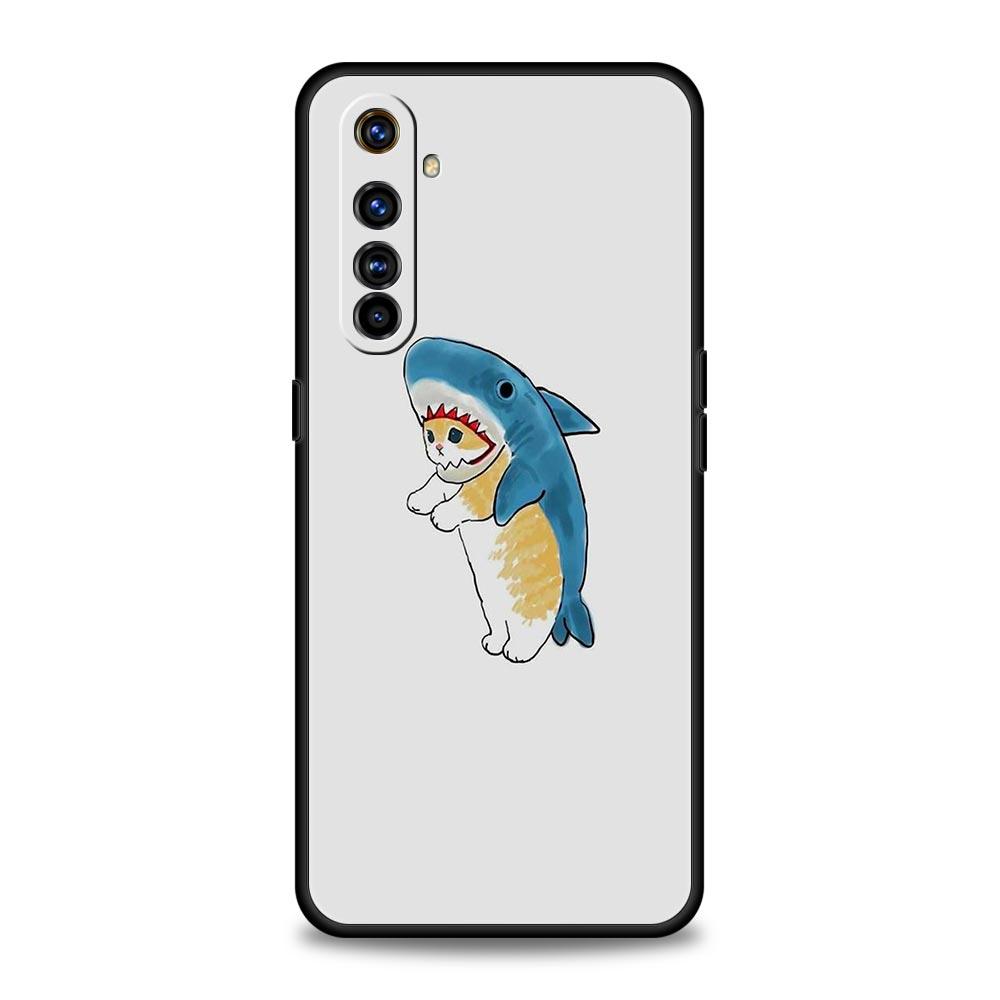 

Soft TPU Case For Realme C67 C63 C55 C53 C25 C21 10 11 12 13 GT 2 3 5 Pro Plus Shockproof Phone Cover Cute Animals Cat Cartoon Realme C53 4G