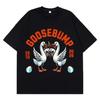 Funny Silly Goose Meme T-Shirt Men Women Hip-hop Vintage T-shirt Short-sleeved Loose 100% Cotton Oversized High Quality T-shirts