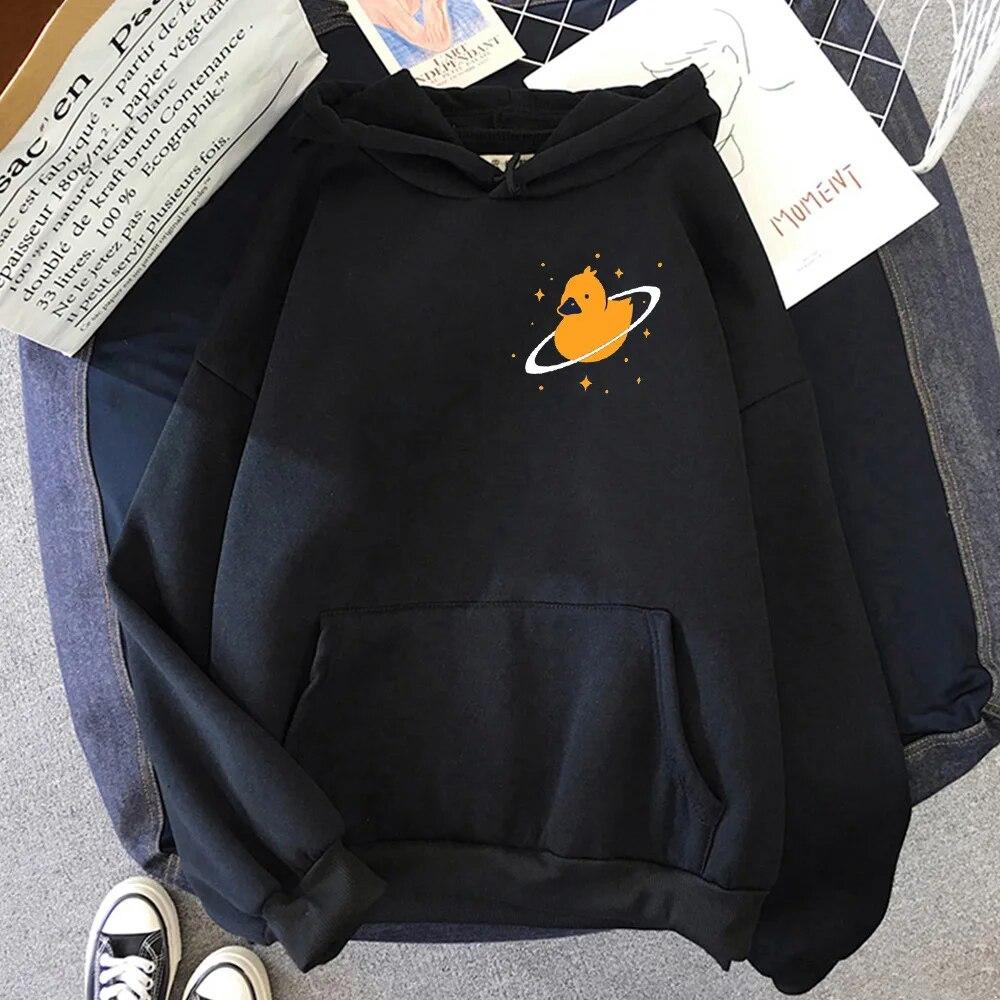 

Трансграничная печать европейского кода Quackity Fashion Толстовка с принтом woУнисекс одежда / Толстовка унисекс с длинными рукавами L