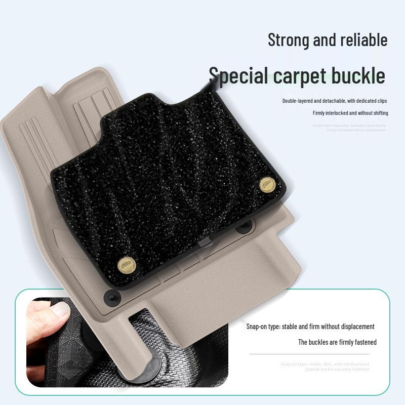 Eco-Friendly TPE Floor & Trunk Mats for 26 Li Auto L9 Livis/Ultra Models