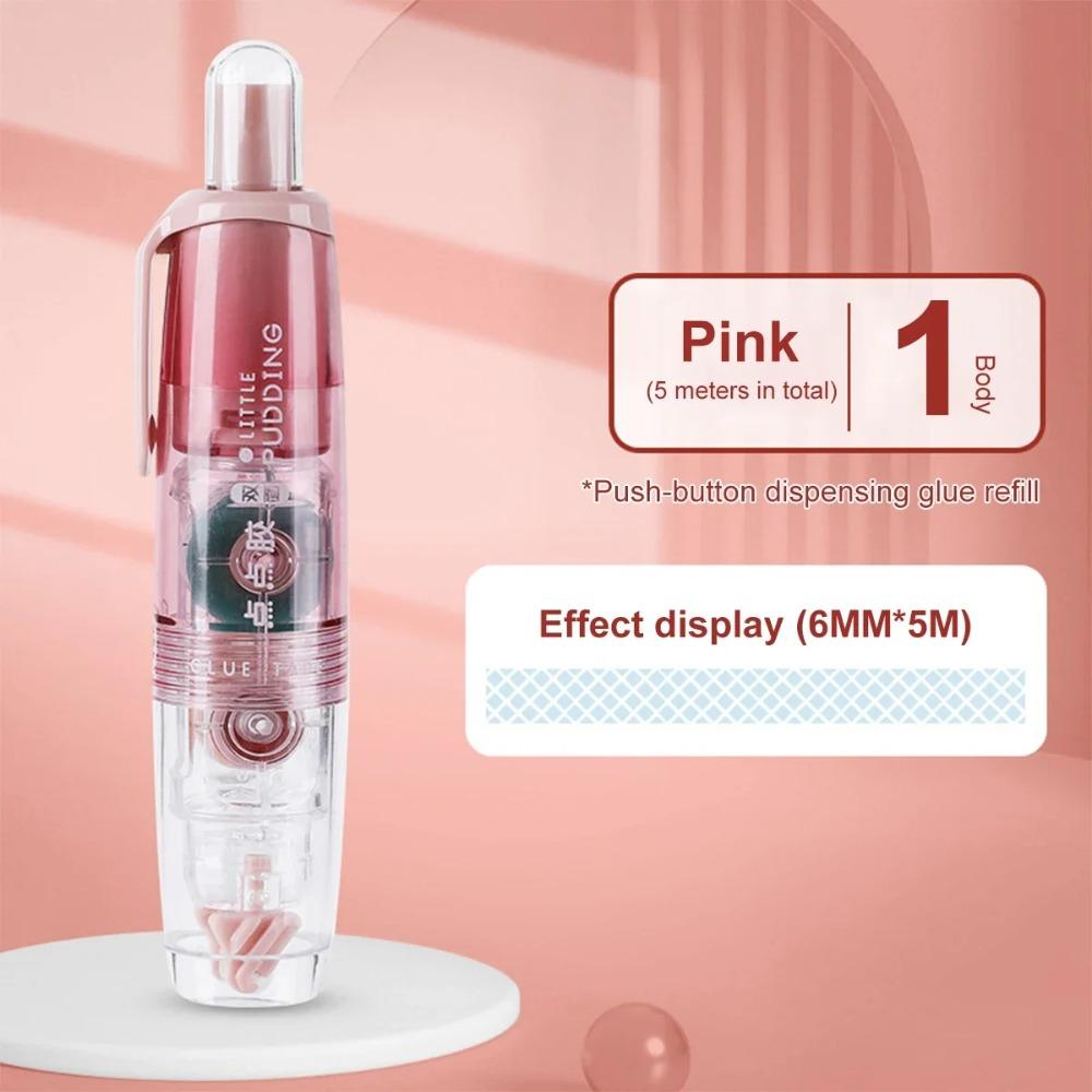 Large Capacity Press Spot Glue Pen High Viscosity Press-On Dot Glue Office Ledger Supplies