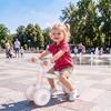 Baby Balance Bike, 1-2 Yrs, Adjustable Seat, 135 Steering, EVA Tires, 52 x 23 x 36.5 cm, Pink
