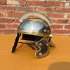 Imperial Roman Helmet Medieval Gallic G Helmet 18 Gauge Armor Trooper Helmet Norman Helmet LARP Cosplay Costume
