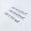 Insignias de Desplazamiento Trasero del Nuevo Serie 3 de BMW: Pegatinas 350d, 340d, 335d, 330d, 318d.