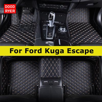 Alfombrillas de Suelo para Coche para Ford Kuga Escape 2012- Alfombras de Coche para Pies Accesorio de Coche