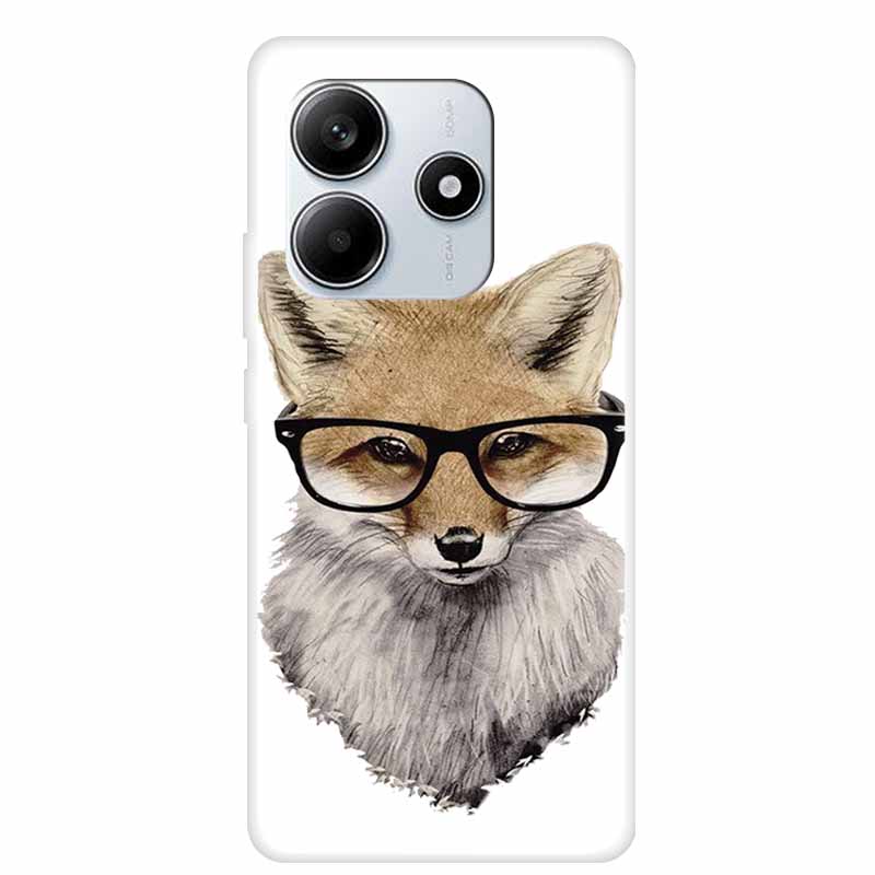 For Redmi Note 14 5G 2025 Phone Case Clear Transparent Edge TPU Silicone Soft Back Cover Case For Redmi Note 14 Case Coque Funda