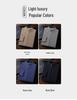 Men's Solid Color Cashmere Knit Cardigan - Autumn/Winter 2025, Loose, Soft, Comfortable, Zipper, Long Sleeve, Versatile.