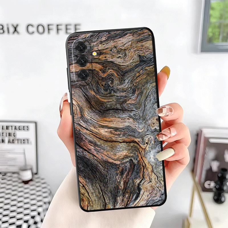 Vintage Wood Grain Pattern Soft Phone Case for Samsung A17 A37 A57 A16 A26 A36 A56 A15 A25 A35 A55 A14 A24 A34 A54 A13 A23 A33 A