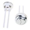 2pcs Toilet Push Button Adjustable Top Push Button Toilet Tank Button Replacement for Most Double Flush Toilet Durable