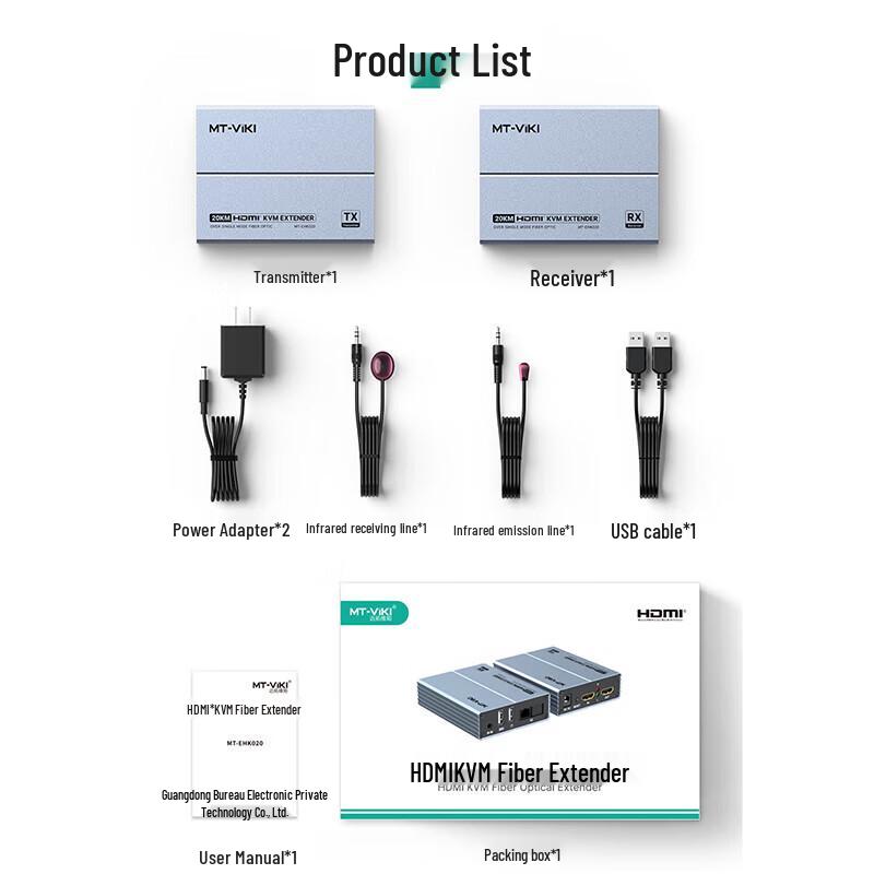MT-viki USB KVM Fiber Optic Extender