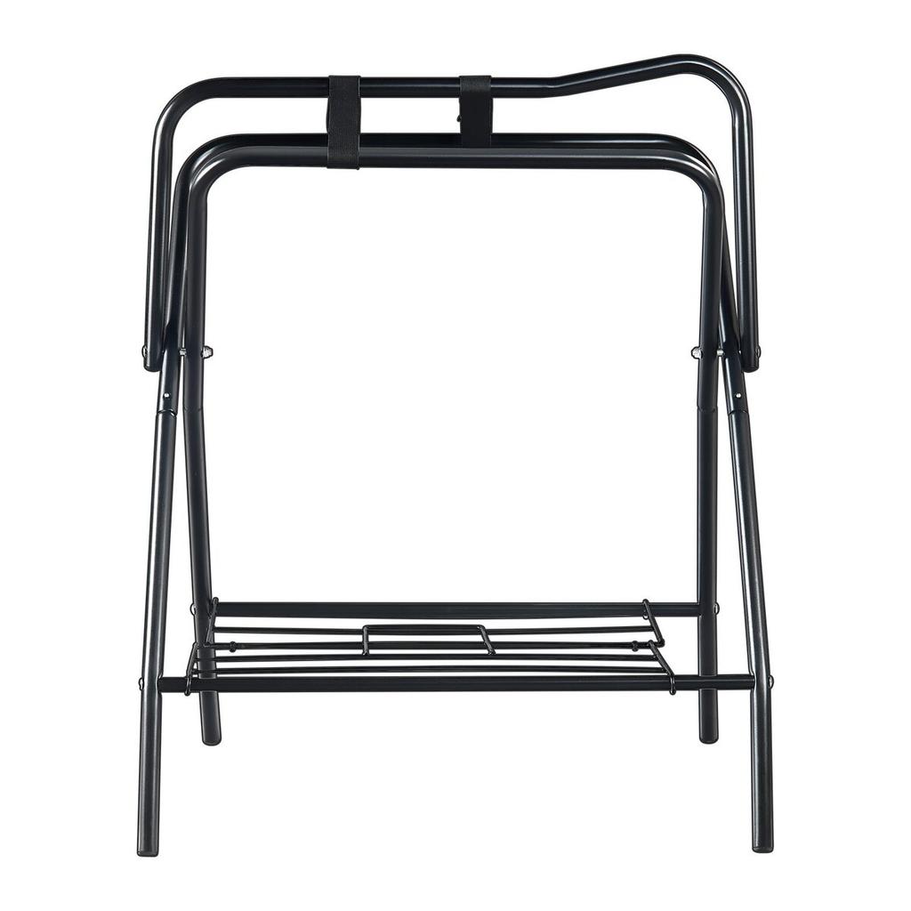 Folding Saddle Rack Portable Freestanding Horse Saddle Stand 132 lbs