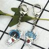 Popular Anime Alien Stage Chibis Keychains for Women Accessories Bag Luka Ivan Till Mizi Hyuna Sua Keyrings Jewelry Fans Gifts