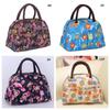 Handbag Ladies Spring Bento Fashion Casual Fine Print Practical Strap Double