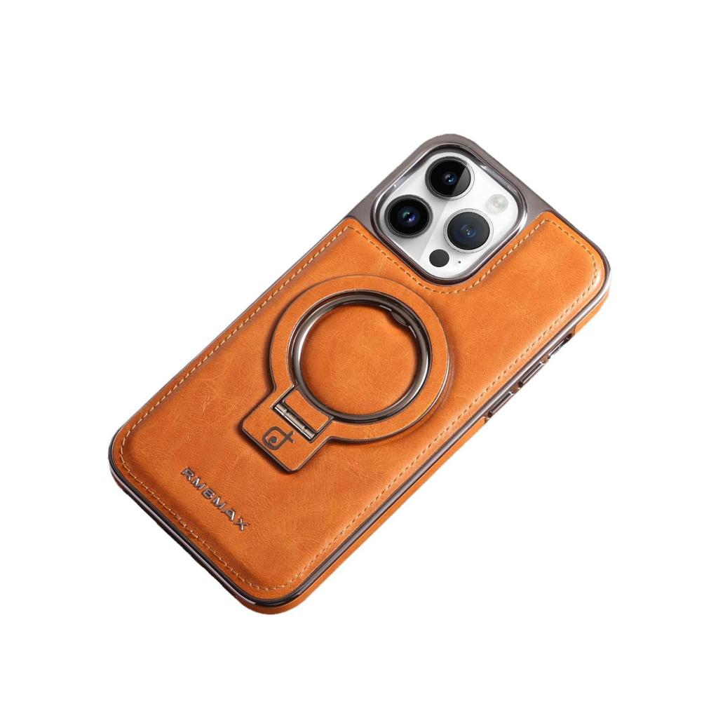 Custodia Magnetica di Lusso in Pelle per iPhone 16: Resistente alle cadute e compatibile con Apple 17 ProMax