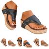 Damen Plateausandalen Keilabsatz Flip-Flops Modisch und Lässig Offene Clogsandalen Für Damen Größe 5 Sandalen mit Keilabsatz Für Damen Größe 11