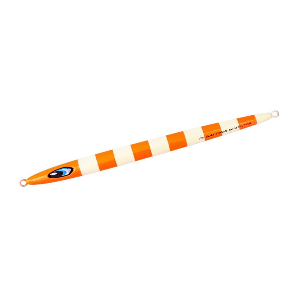 Daiwa Saltig Swim Chopper 350g ML Orange Zebra Glow Slow Jig