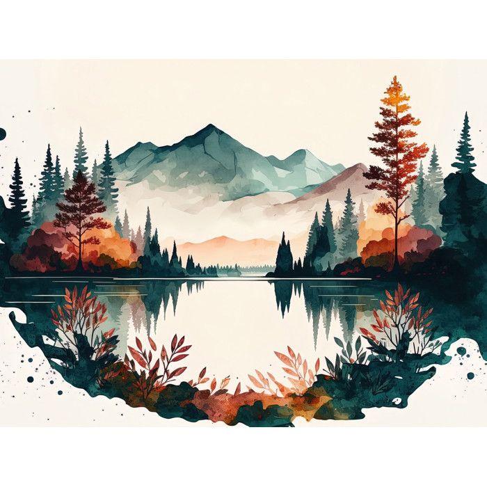 Peinture au numéro Paysage 30 x 40 cm