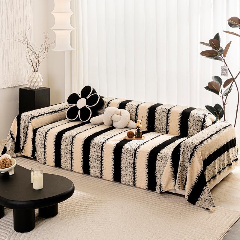 

Универсальный чехол на диван «Четыре сезона», тканевое полотенце, простое нескользящее плюшевое высококачественное сиденье для дивана, новые модели осень-зима 180*130cm