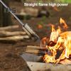 Unkrautbrenner für den Außenbereich mit abnehmbarem langem Arm, einstellbares Flammenkontrollventil, Lötlampe zum Jäten, Flammenwerfer, Propan-Unkrautbrenner für Camping