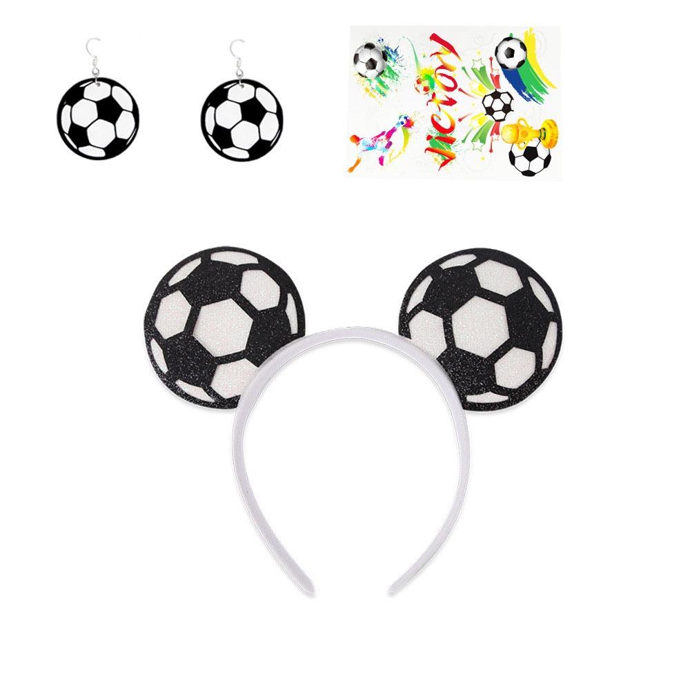 Fringe Skirt Football Match Fan Set Football Theme Cheerleading Gear Set  Game Day Match Party Set 1