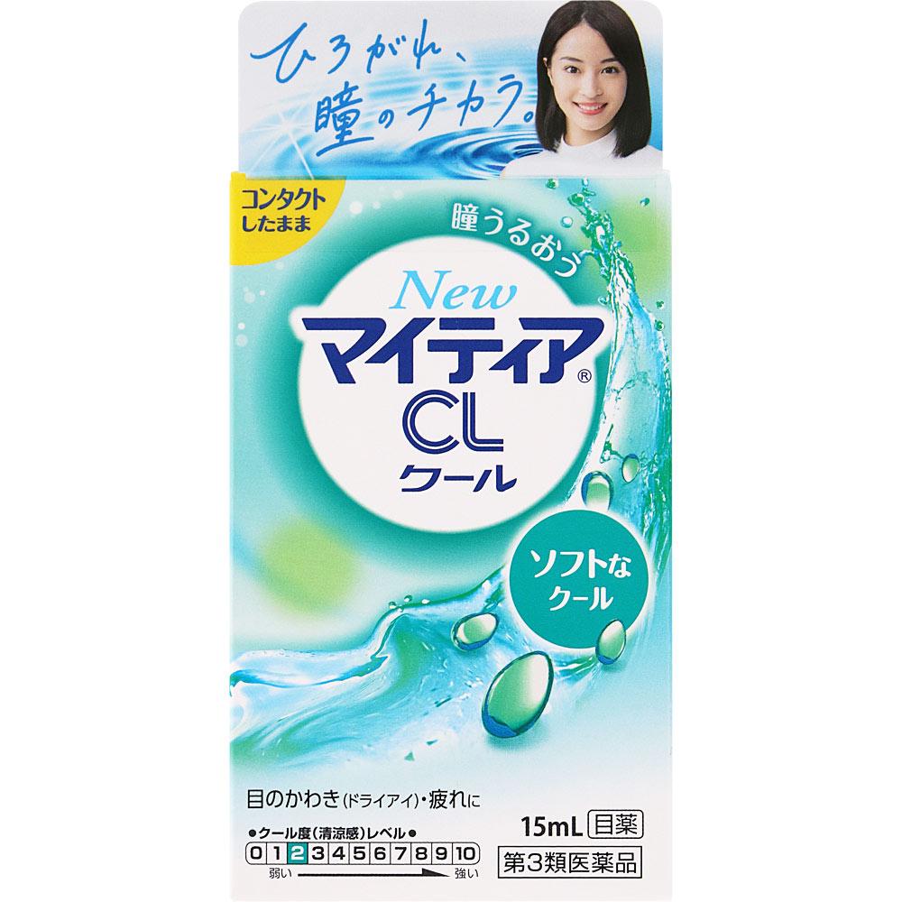 Daiichi Sankyo Healthcare Mytia New CL Cool-s 15ml For Contact Lenses Eye Drops Indications: Discomfort When Wearing Soft or Hard Contact Lenses, Tear