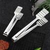 ZISIZ Korean Style Stainless Steel Food Tongs