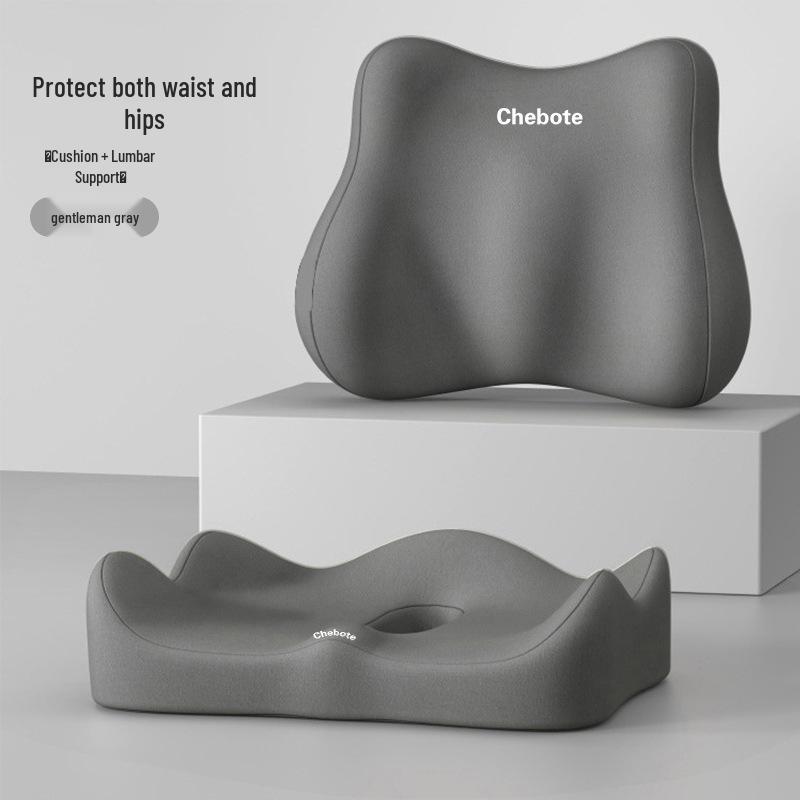 

Эргономичная подушка сиденья с поясничной поддержкой для офисного и студенческого использования -