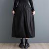 Plus größe Hohe taille vintage Frühling Sommer herbst beiläufige lose lange für frau röcke frauen rock