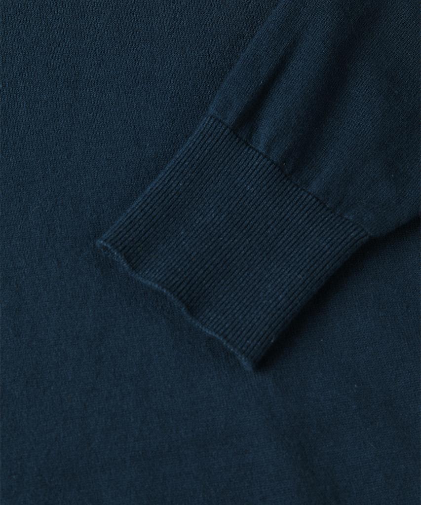 PANICALE Blue Logo Round Knit