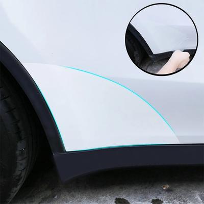 Für Tesla Model3/Y 2017-2022 Vordertür Hintertür Schutzfolie Unsichtbare Autokleidung TPU-Folie Dekoration Spezielles Zubehör