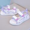 Summer Open Toe Soft Sole Girls Sports Princess Sandals Casual Student Kids Beach Shoes