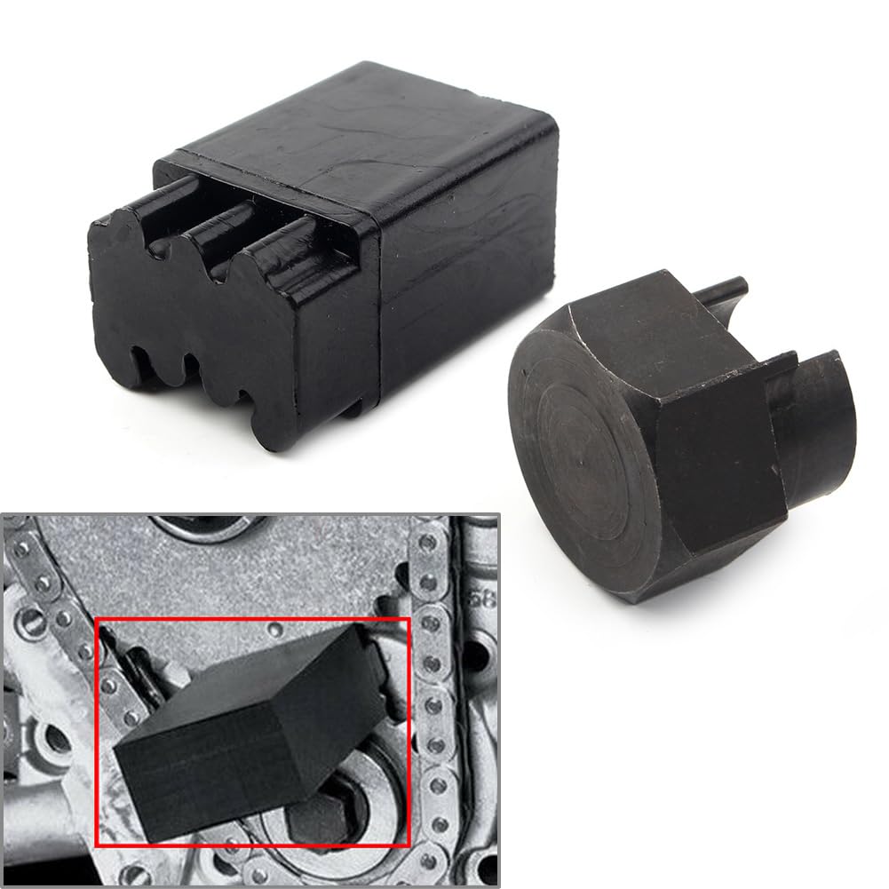 GZYF Cam Chain Tensioner + Wedge Lock Tool Camshaft Unloader Plastic & Metal Black