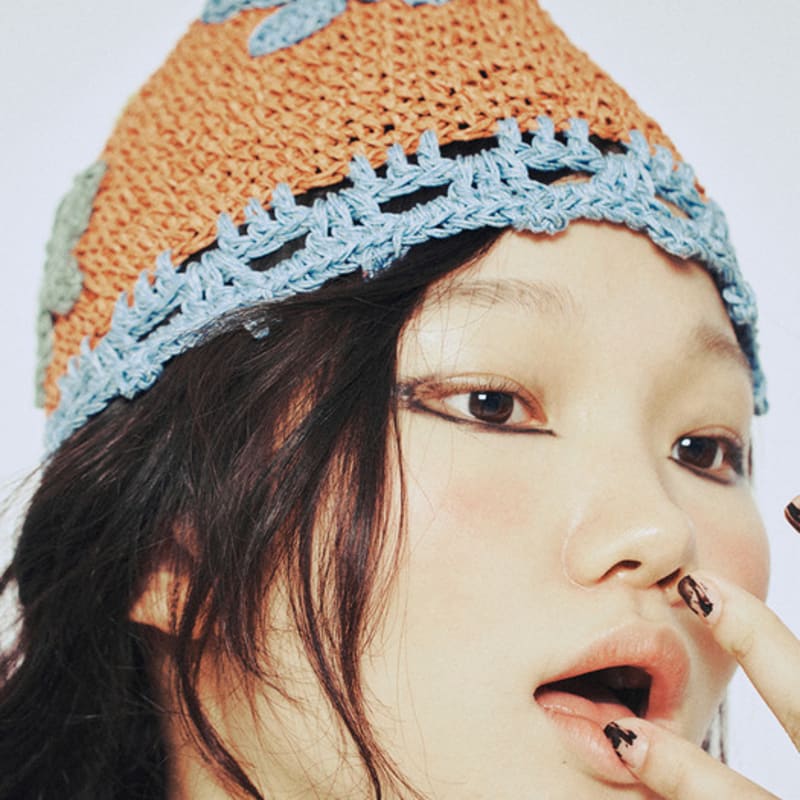 MISU A BARBE STAR STAR HAT BROWN